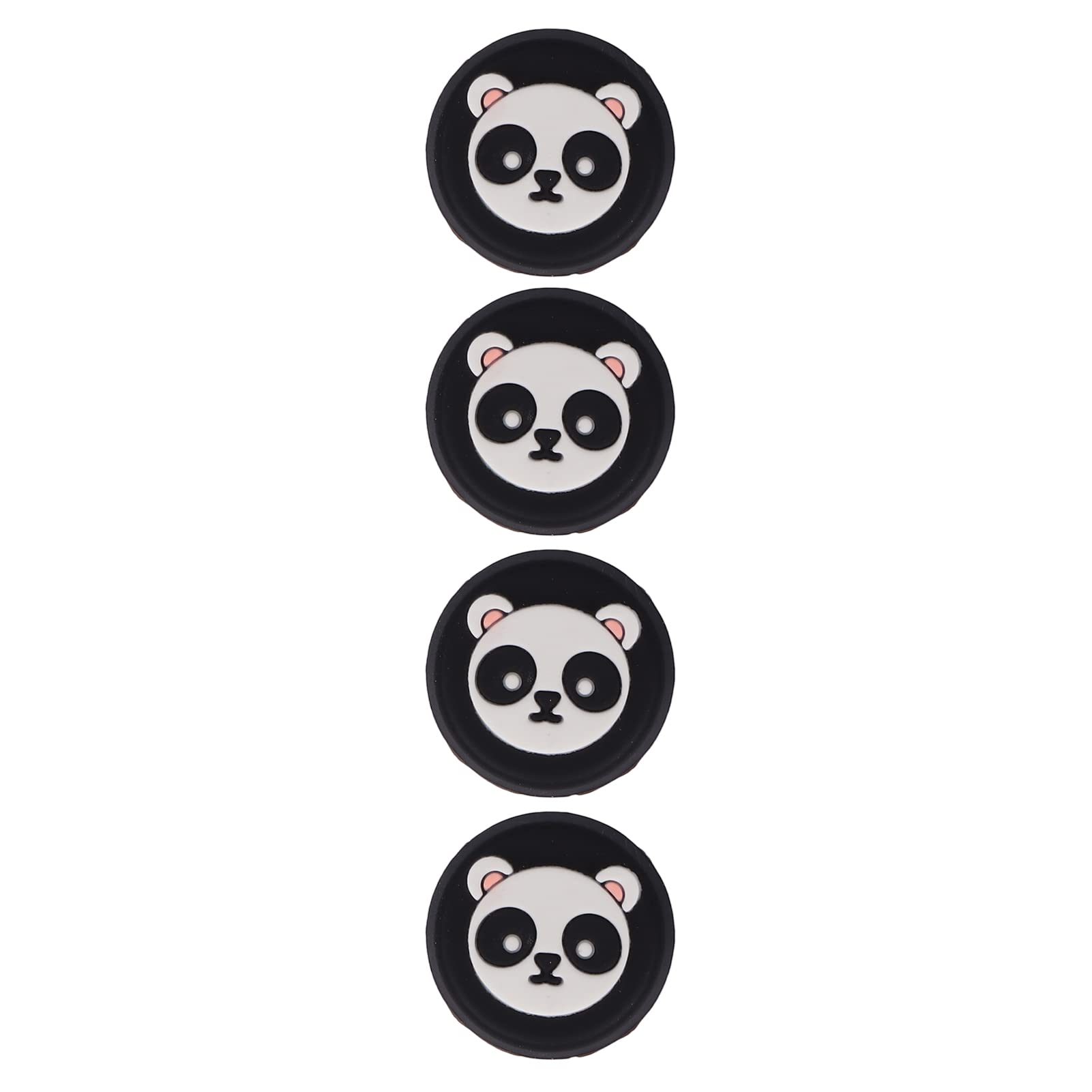 WESE Silicone Thumb Grip for PS5 Controller - 4 Pack High Precision Joystick Covers (Black) | Improve Gaming Comfort & Control for PS5, Xbox, Nintendo Switch