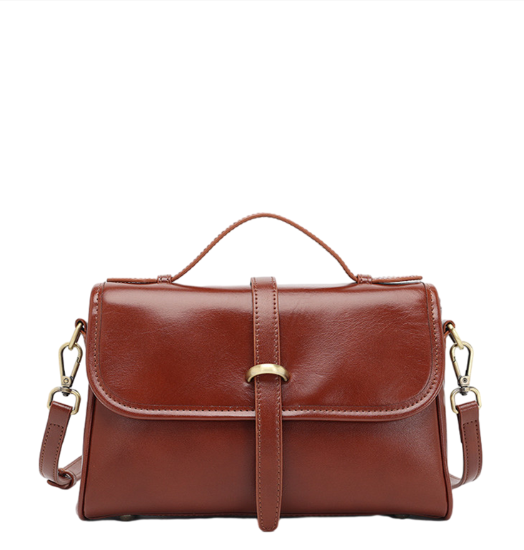 Stylish Modern Flap Crossbody Satchel for Women - Fashionable Shoulder Bag with Adjustable Strap - Perfect for Work, Travel & Everyday Use