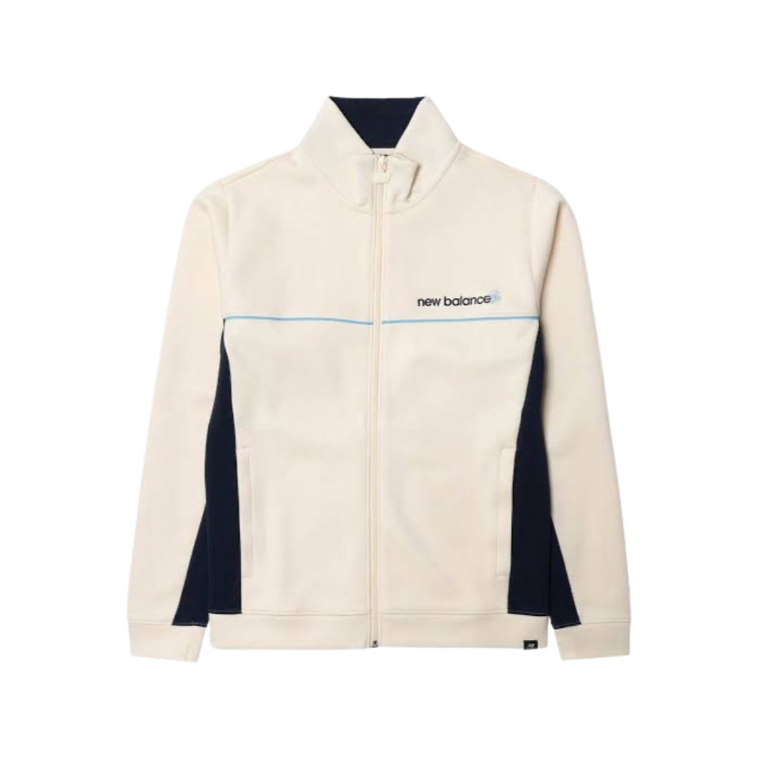 New Balance x Rich Paul Beige Jacket for Men - Stylish & Comfortable Outerwear for Casual Wear, Street Fashion & Outdoor Activities