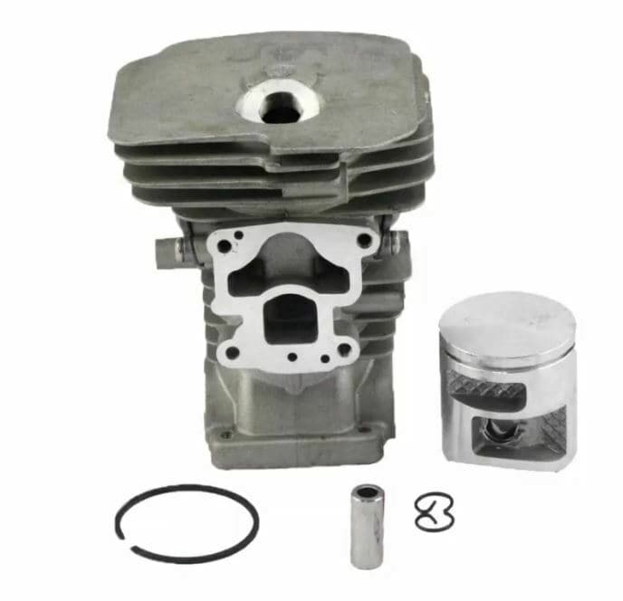 Husqvarna 435 435E 440 440E Chainsaw 41MM Cylinder Piston Kit Replacement Part #504735101 - Perfect for Chainsaw Repair & Maintenance