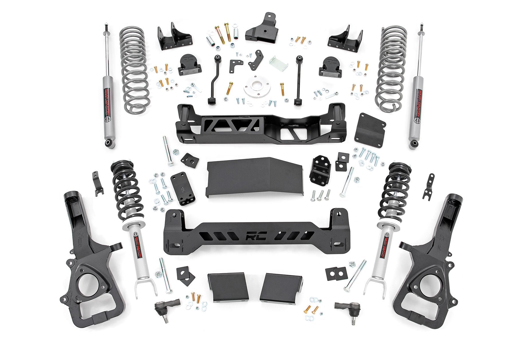 6 Inch Lift Kit for Ram 1500 4WD (2019-2024) | 22XL Shocks | N3 Struts | Dual Rate Coils | Part #33931 | Off-Road & Truck Suspension Upgrade for Enhanced Performance