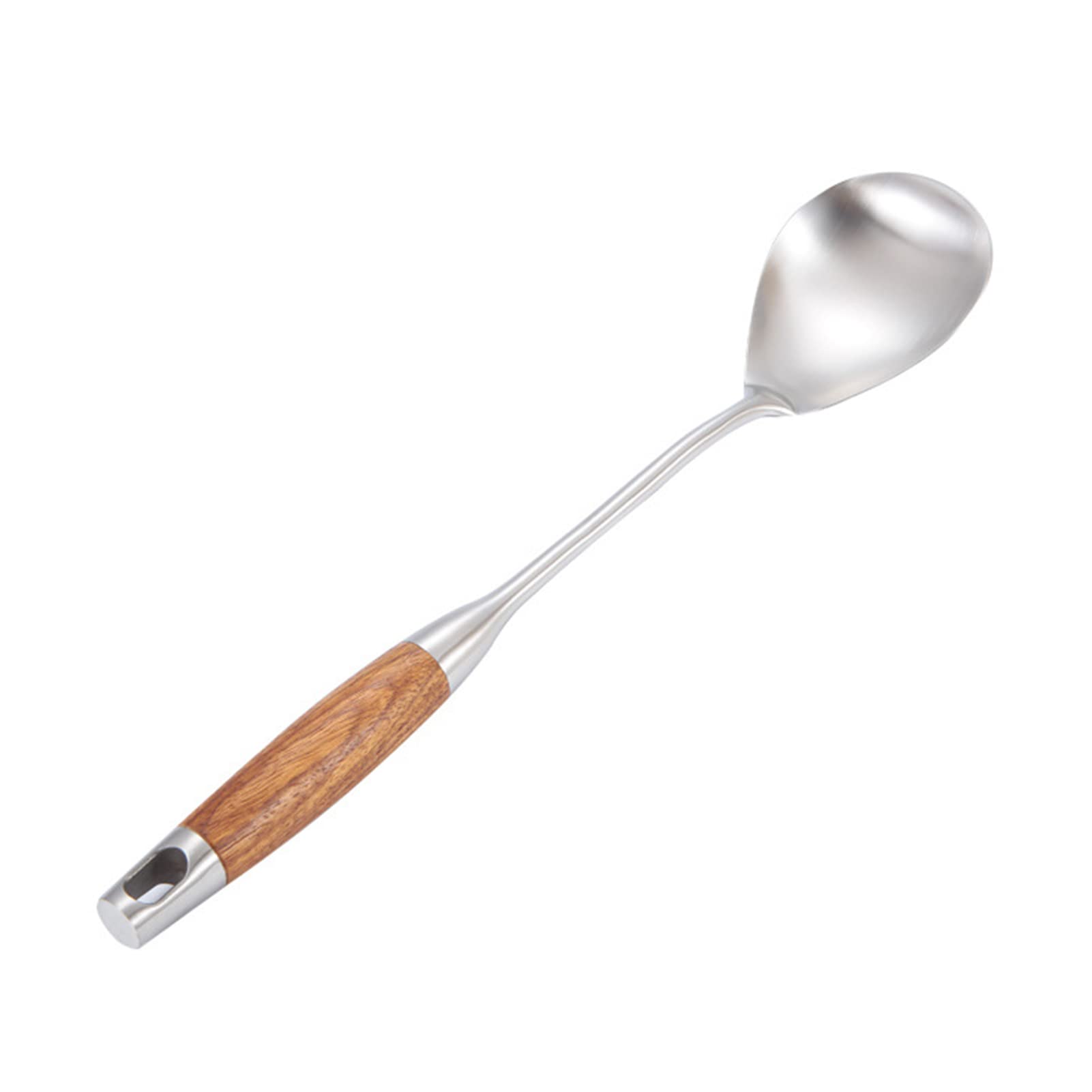 Premium Stainless Steel Slotted Turner & Soup Ladle Set - Thickened, Smooth Surface Kitchen Utensils for Cooking, Flipping, Serving - Ideal for Pancakes, Eggs, Pasta & Soup
