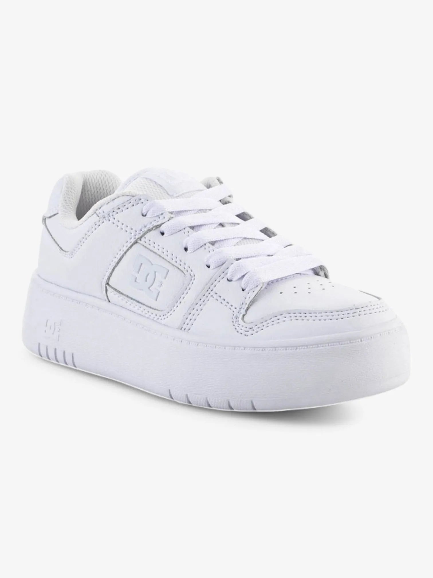 DC Manteca 4 Platform Sneakers for Women - White | Comfortable Skate Shoes for Casual Wear & Street Fashion