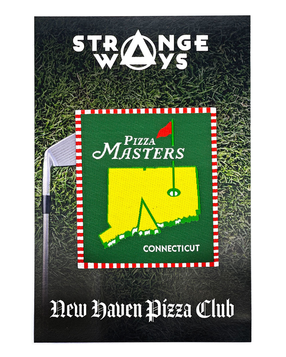 Connecticut Pizza Masters Embroidered Patch - Official Pizza Chef Badge for Uniforms, Hats & Jackets - Perfect for Pizza Lovers, Restaurants & Food Enthusiasts
