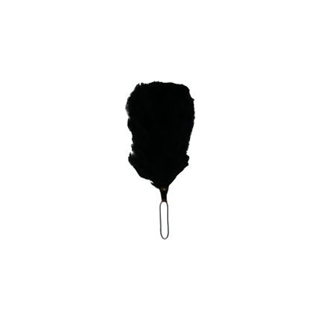 Premium 5-Inch Black Feather Hackle for Fly Tying - Perfect for Fly Fishing Lures, Costumes, and DIY Crafts
