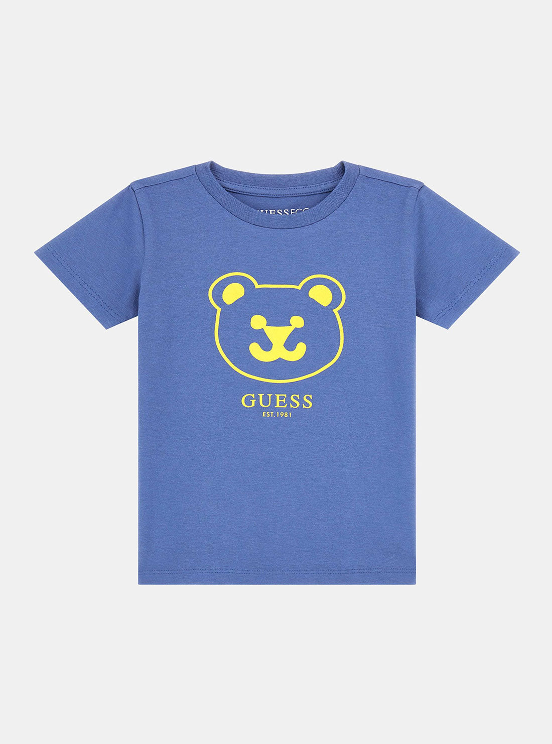 Blue Short Sleeve T-Shirt for Boys (Ages 2-7) - Comfortable Cotton Kids Tee for Playtime & Everyday Wear
