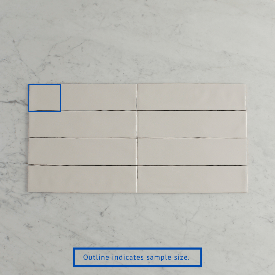 Premium Newport Gloss Subway Bone Tile - Classic White Ceramic Wall & Backsplash Tile for Kitchen, Bathroom & Shower