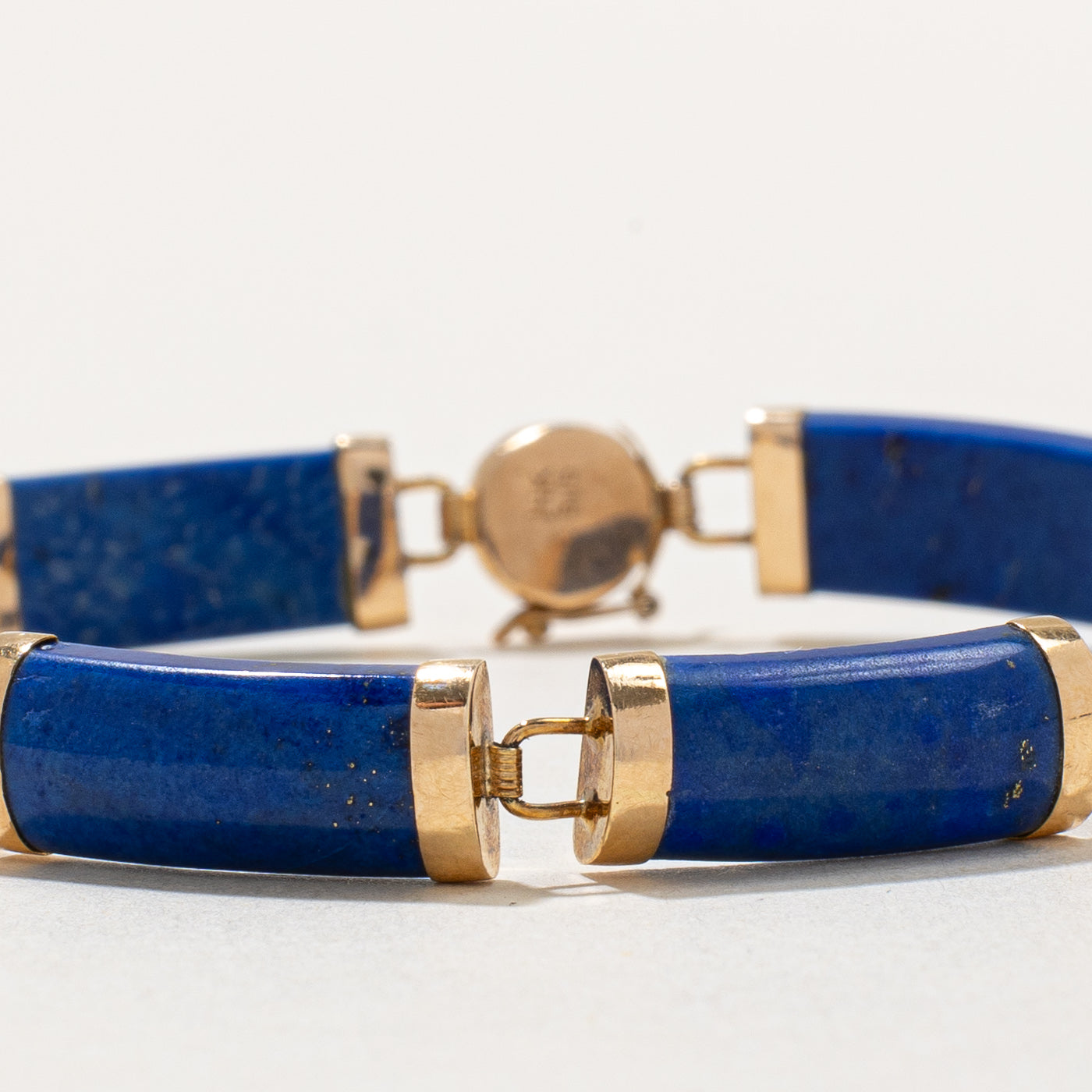 Natural Blue Lapis Lazuli Beaded Bracelet - 40.00 Carat Total Weight - 7 Inch Adjustable - Handmade Gemstone Jewelry for Women - Perfect for Meditation, Yoga & Spiritual Healing
