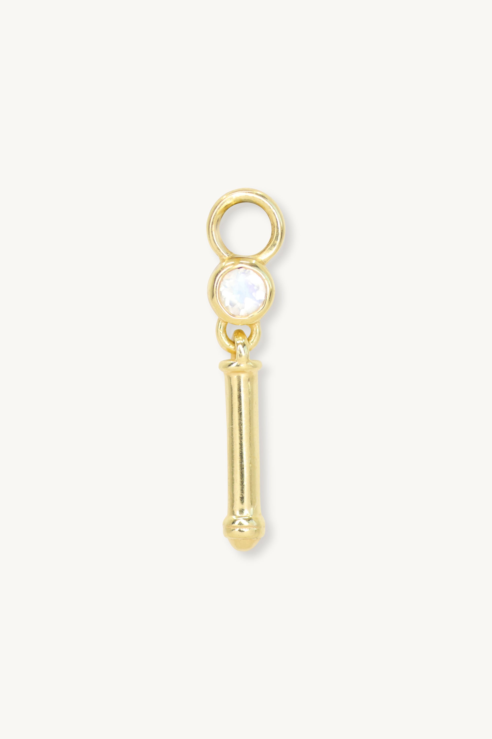 Ceptre Gold Charm Pendant Necklace - Elegant 14K Gold Plated Jewelry for Women, Perfect for Gifts, Parties & Special Occasions