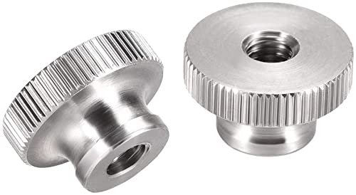 Yinpecly M5x10mm Knurled Thumb Nuts - Zinc Plated Iron Round Knobs with Metric Thread (30Pcs) for 3D Printer Assembly & Adjustment - Perfect for DIY Projects & Machine Maintenance
