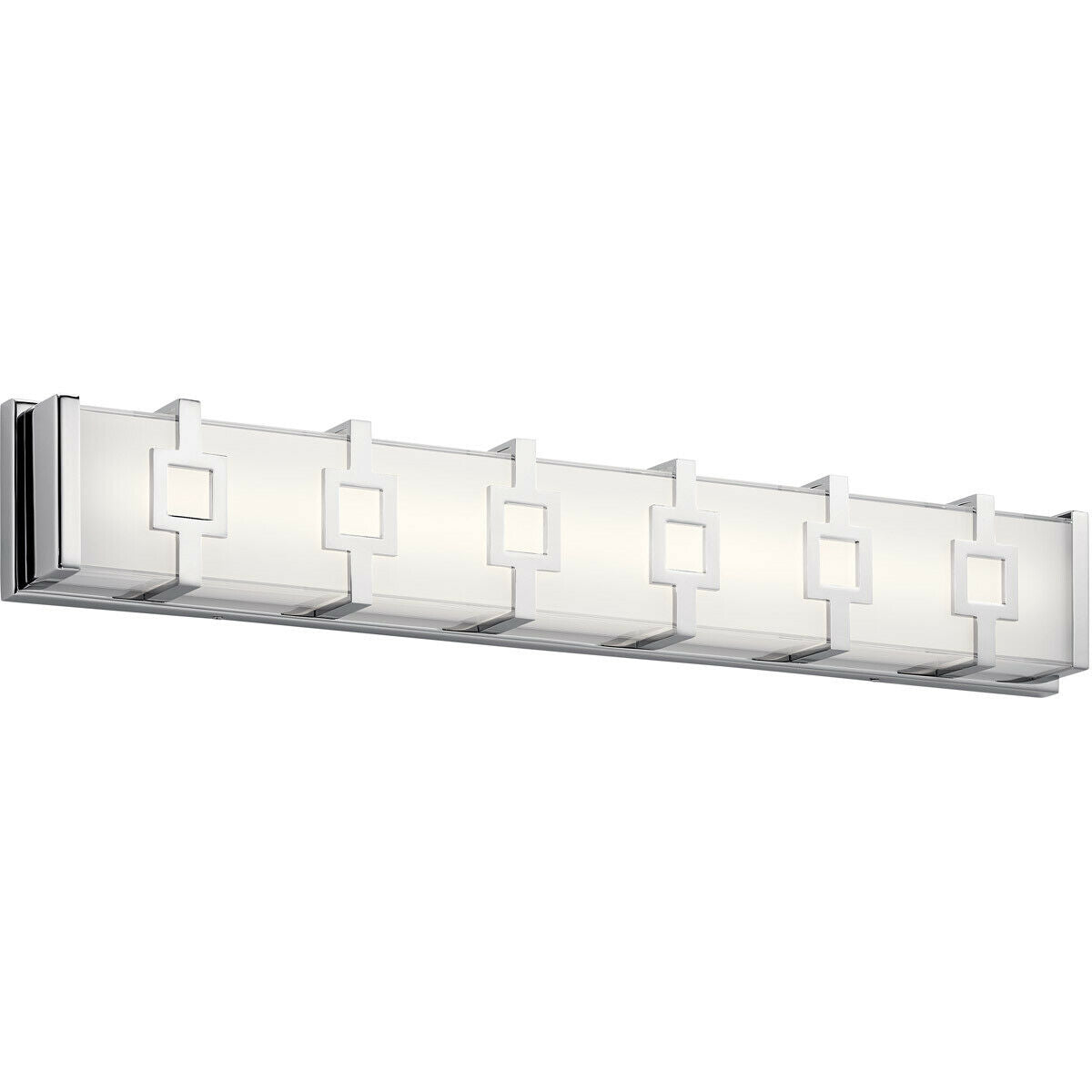 Kichler Lighting 83905 Velitri Collection LED Bathroom Vanity Wall Light - Chrome Finish for Modern Bathroom & Powder Room Lighting