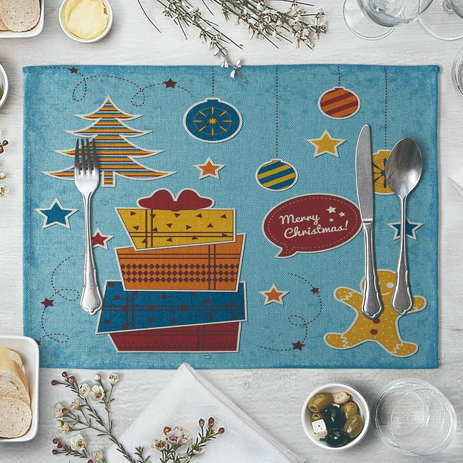 Aooaz Kids Coloring Placemats - Set of 4 Washable 16