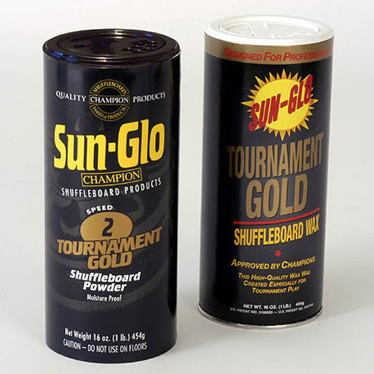 Sun Glo #2 Speed Shuffleboard Powder - Premium Wax for Smooth Board Game Play | Perfect for Bars, Game Rooms & Outdoor Shuffleboard Courts