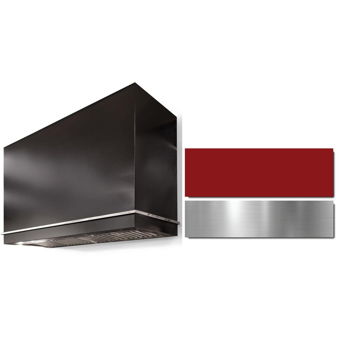 AGA 36 Inch Professional Wall Mount Range Hood AH3630LGEPCRBN - Stainless Steel Kitchen Vent Hood with Powerful Extraction for Home Cooking & Grilling