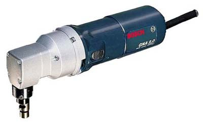 Bosch GNA2 Electric Metal Nibbler - 220V Heavy Duty Sheet Metal Cutter for HVAC, Automotive & DIY Projects - Perfect for Cutting Steel, Aluminum & Copper Sheets