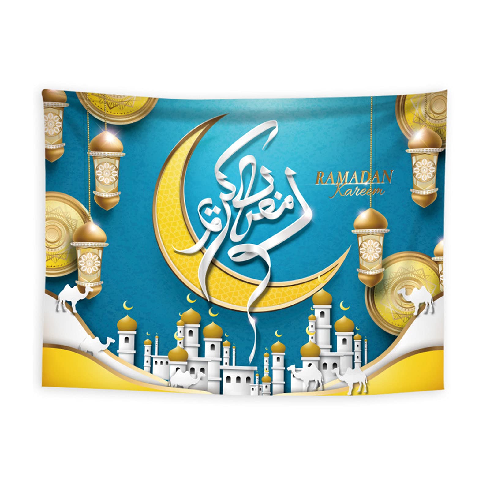 Self-Adhesive Wall Tapestry for Home Decor - Thick Premium Party Room Hanging Tapestry for Festivals, Weddings & Events - Perfect for Bedroom, Living Room & Dorm Decoration