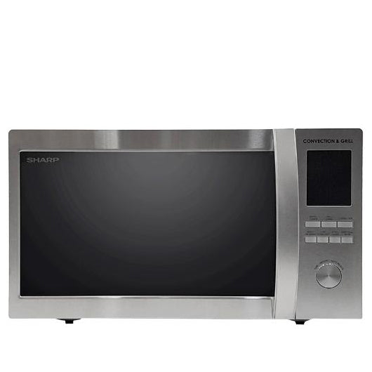 42L Stainless Steel Microwave Oven with 10 Power Levels - Perfect for Kitchens, Dorms & Small Spaces - R94A0STV Model
