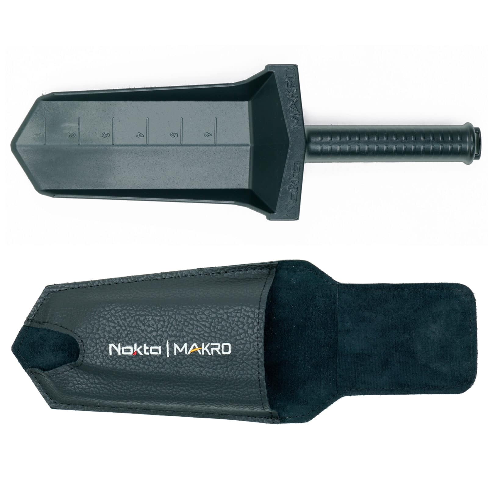 Nokta Standard Digger with Belt Holster - Metal Detecting Shovel for Treasure Hunting, Gold Prospecting & Outdoor Adventures