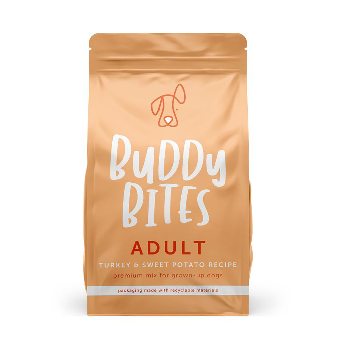 **Buddy Bites Sweet Potato & Turkey Dog Treats – 500g, Grain-Free, Natural Ingredients for Training & Rewarding Your Pet**    *(Perfect for Training, Dental Health, and Healthy Snacking for Dogs of All Sizes!)*