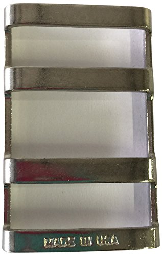 WaterWarden 3 Slot Stainless Steel Buckle for Safety Pool Cover | Durable Pool Safety Accessory for Secure Swimming Pool Covers