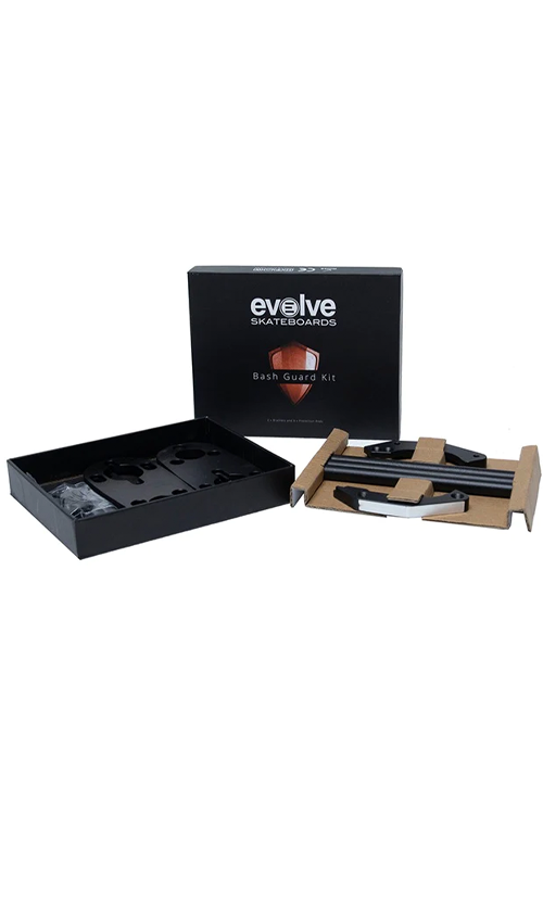 Evolve Skateboard Bash Guard Kit - Heavy Duty Protection for Longboards & Electric Skateboards - Perfect for Downhill Riding & Urban Commuting