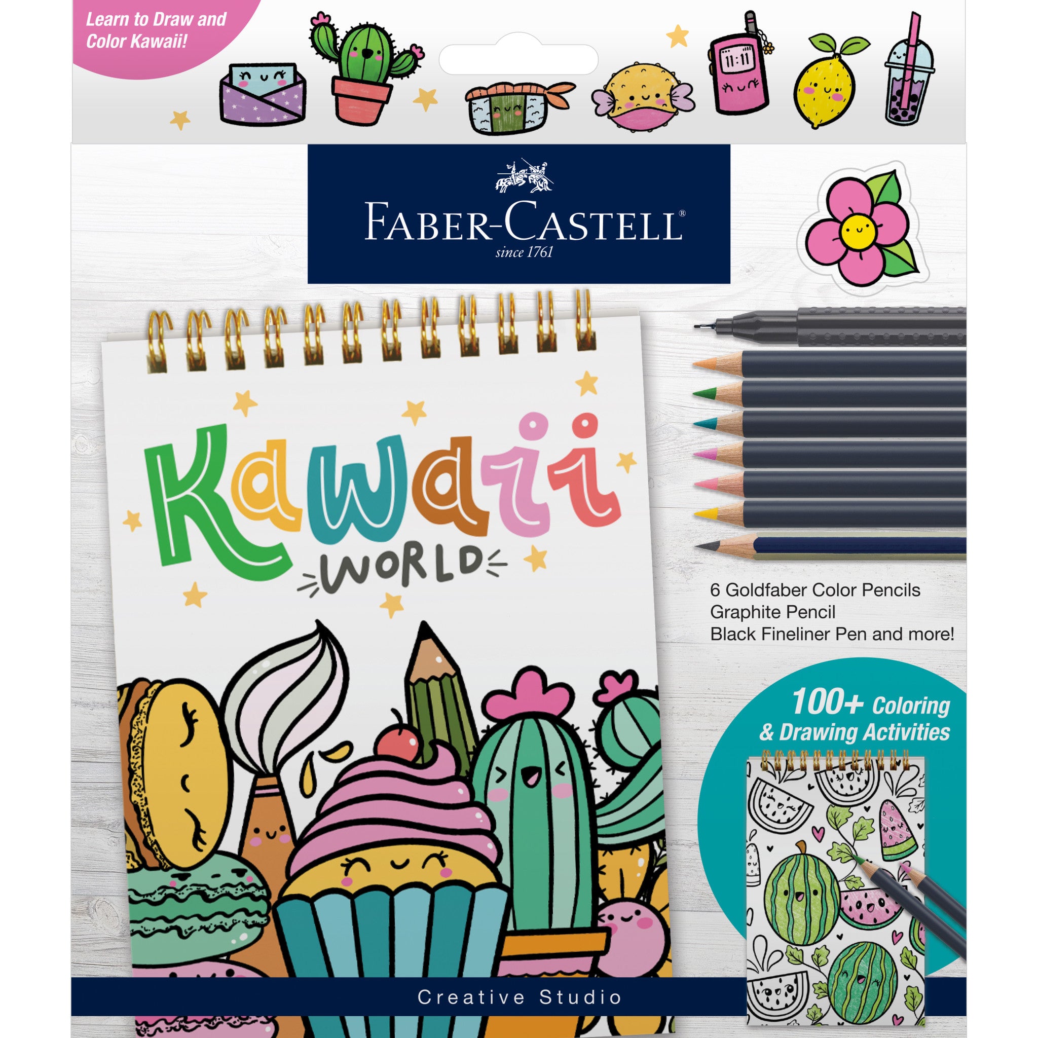Kawaii World #770419 - Cute Japanese Stationery Set for School, Office & Gift Ideas | Perfect for Note Taking, Journaling & Study Organization