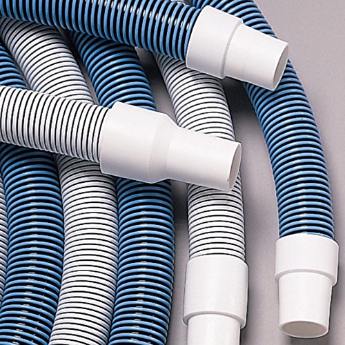 Flexible 40 ft Standard Manual Pool Vacuum Hose for In-Ground Pools - 1-1/2 Inch Diameter, No Swivel - Perfect for Cleaning and Maintenance of Swimming Pools