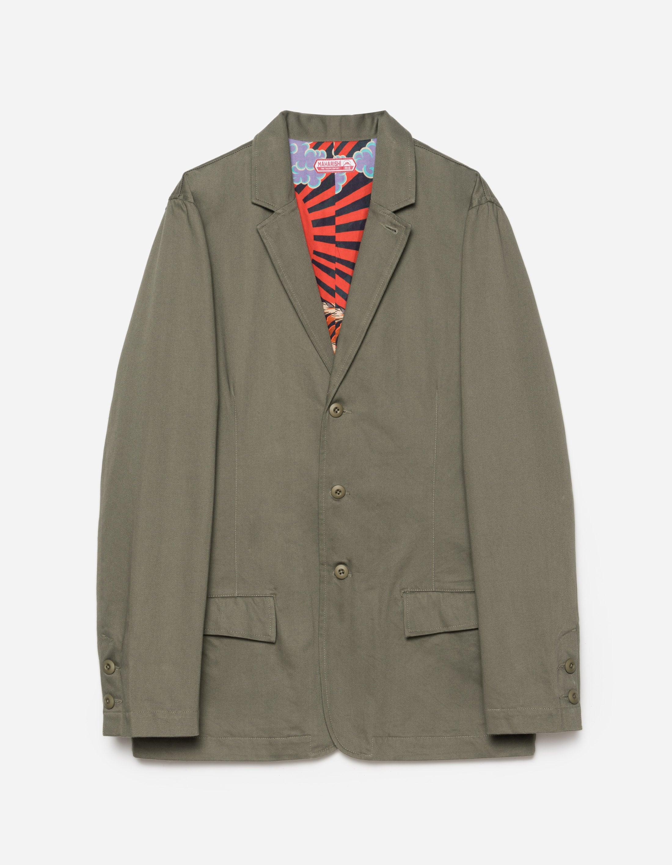 Maharishi 6054 Utility Blazer in Olive Green - Stylish & Functional Jacket for Men | Perfect for Outdoor Adventures, Work & Casual Wear