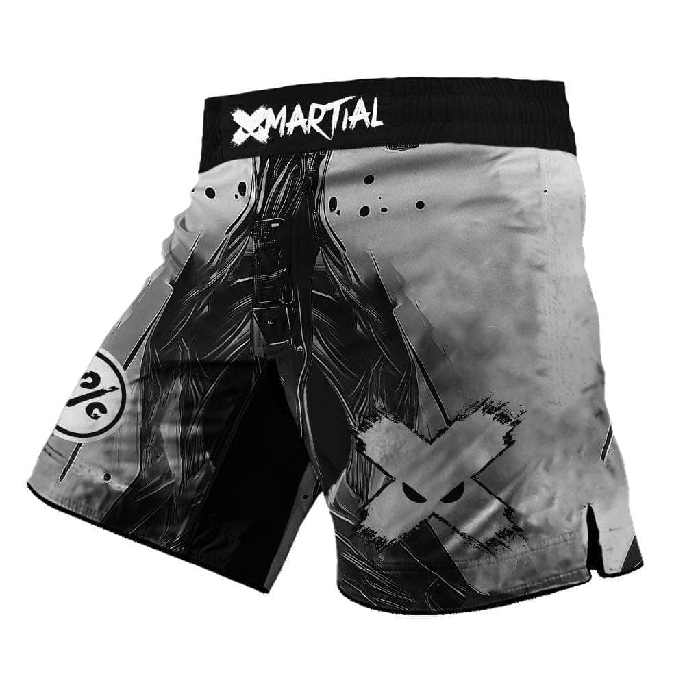 Force Bot Hero Kids MMA Shorts - Breathable & Durable Training Shorts for Boys & Girls - Perfect for MMA, BJJ, Karate & Martial Arts Practice