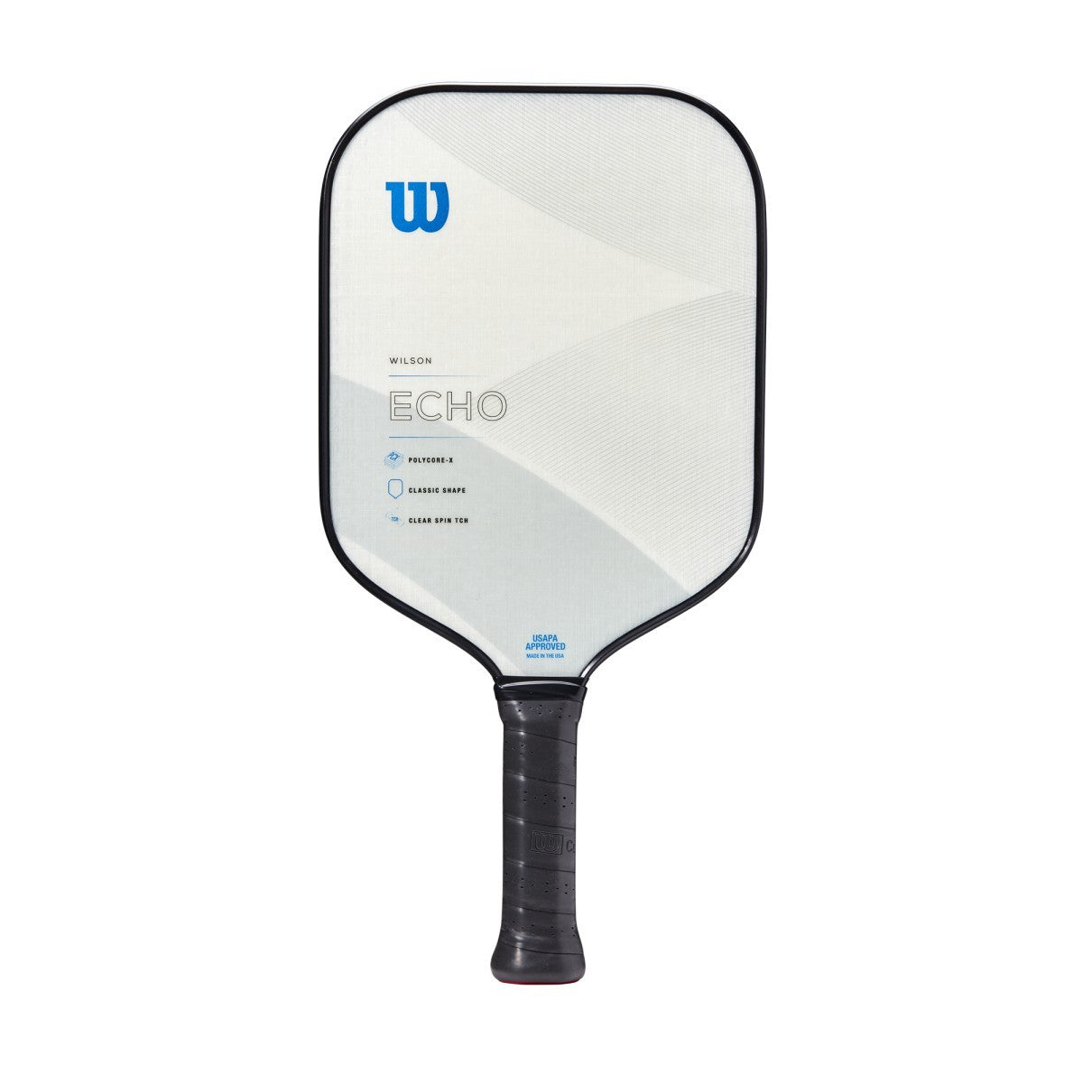 Wilson Echo Pickleball Paddle - Premium Graphite Face with Polymer Core for Control & Power | Perfect for Recreational & Competitive Play | Indoor & Outdoor Court Use