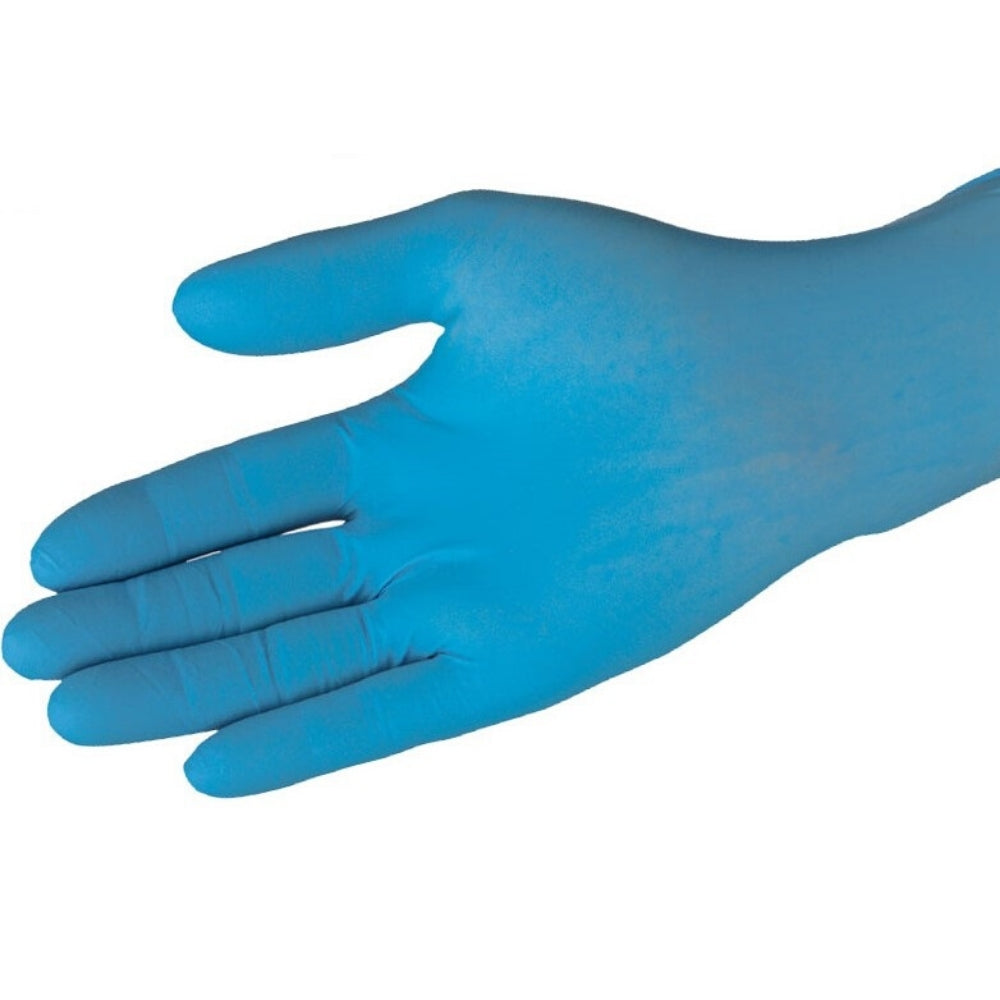 Premium Nitrile Medical Exam Gloves - 3.2 Mil Thickness, Medium Size, 100 Count Box - Ideal for Healthcare, Dental, Tattoo & Food Handling Safety