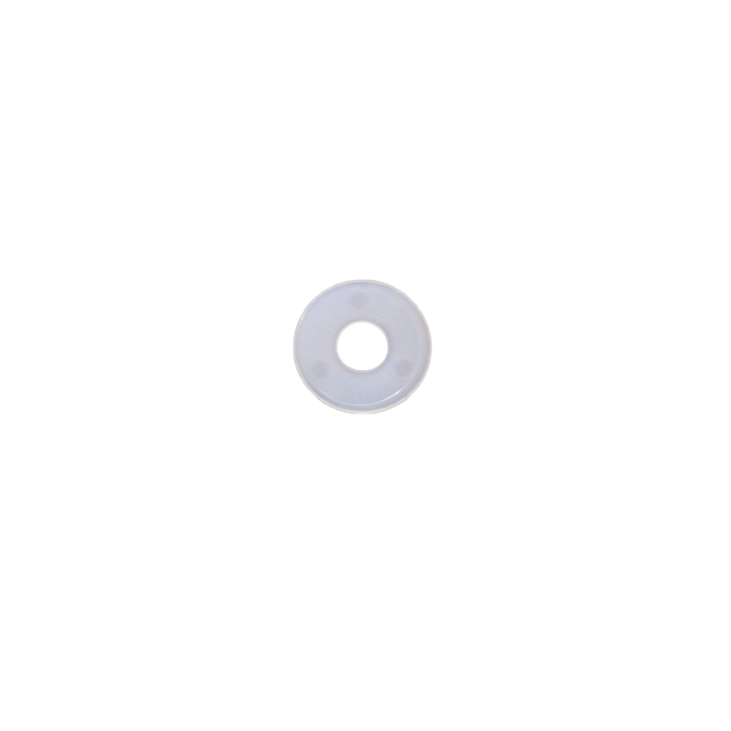 Nylon Flat Washer M5 x 14.3mm OD x 1.5mm Thickness - Off White Color - Ideal for Machinery, Automotive, and DIY Projects
