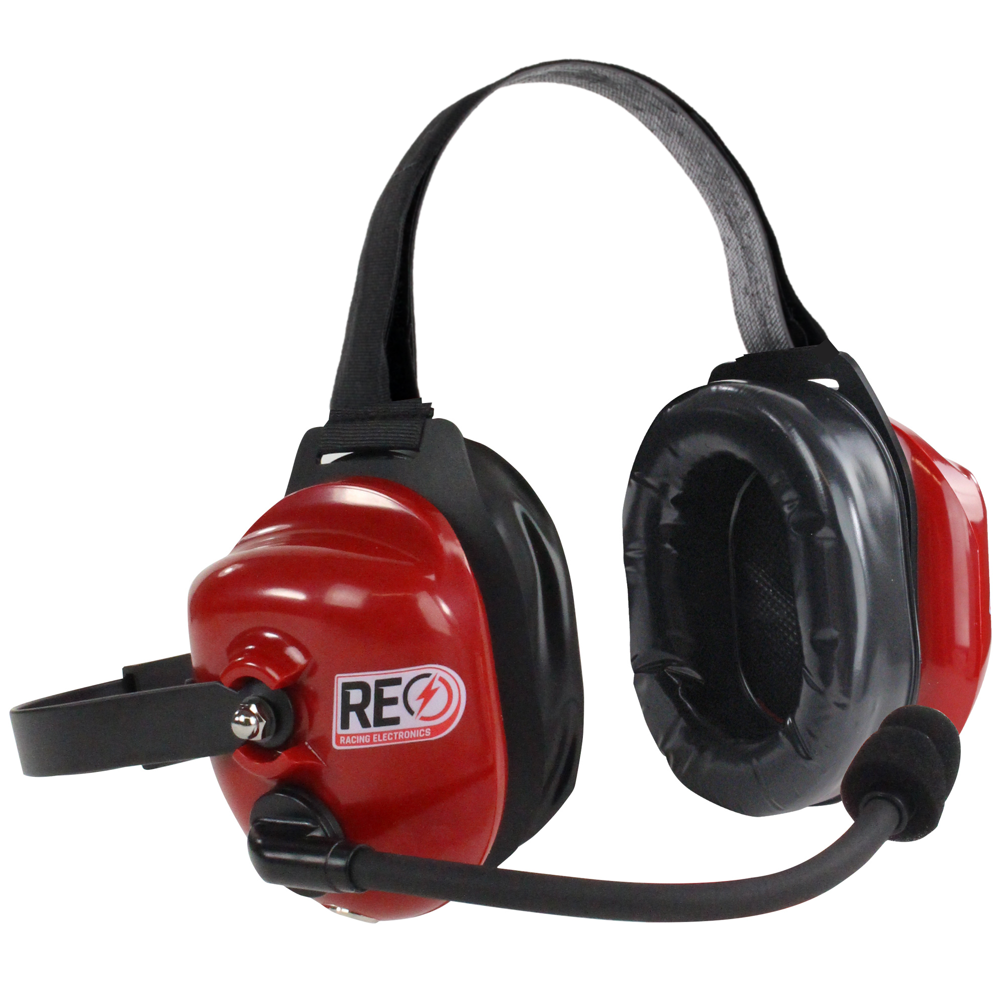 2-Way Behind-the-Head Headset with Swivel Flex Boom Mic - Clear Communication for Call Centers, Office Work & Online Gaming