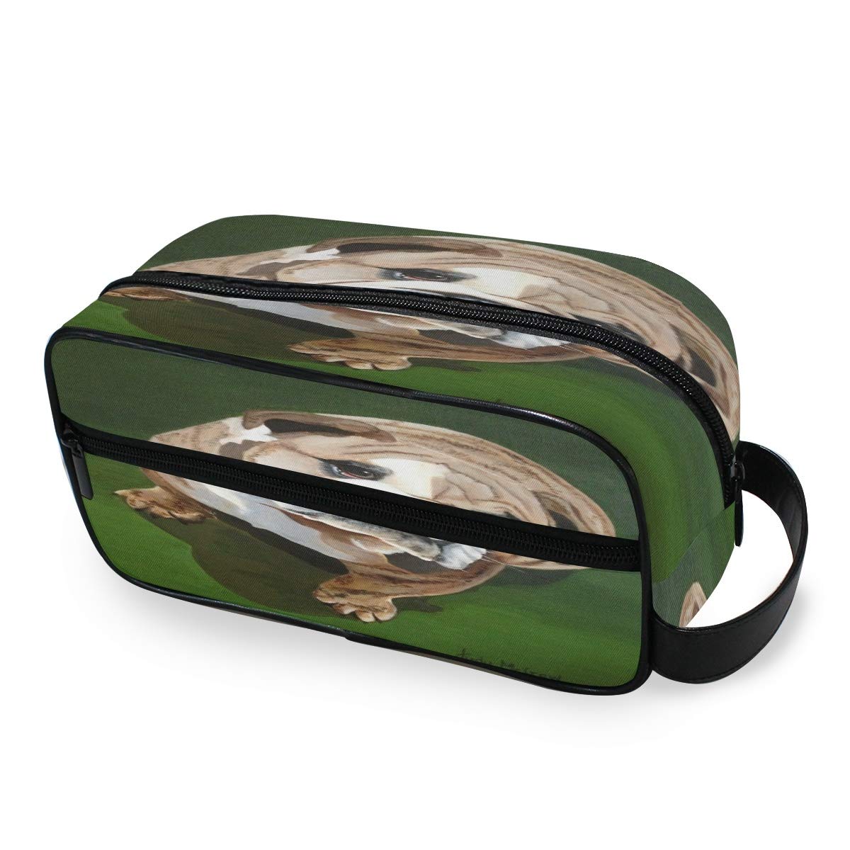 Bulldog Toiletry Bag for Travel & Outdoor - Dopp Kit for Men Women Kids - Perfect for Business Trips & Camping
