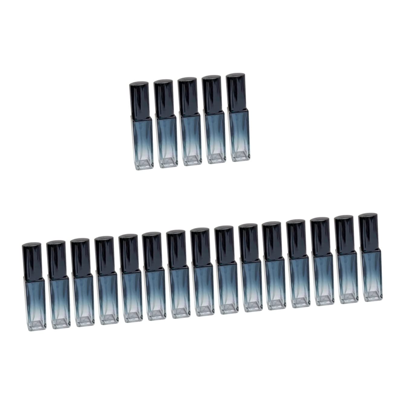 Healeved 20-Pack Travel Perfume Bottles - Mini Refillable Cologne Spray Containers for Liquids & Lotions | Portable Toiletry Bottles for Perfume Samples, Travel Essentials & On-The-Go Use