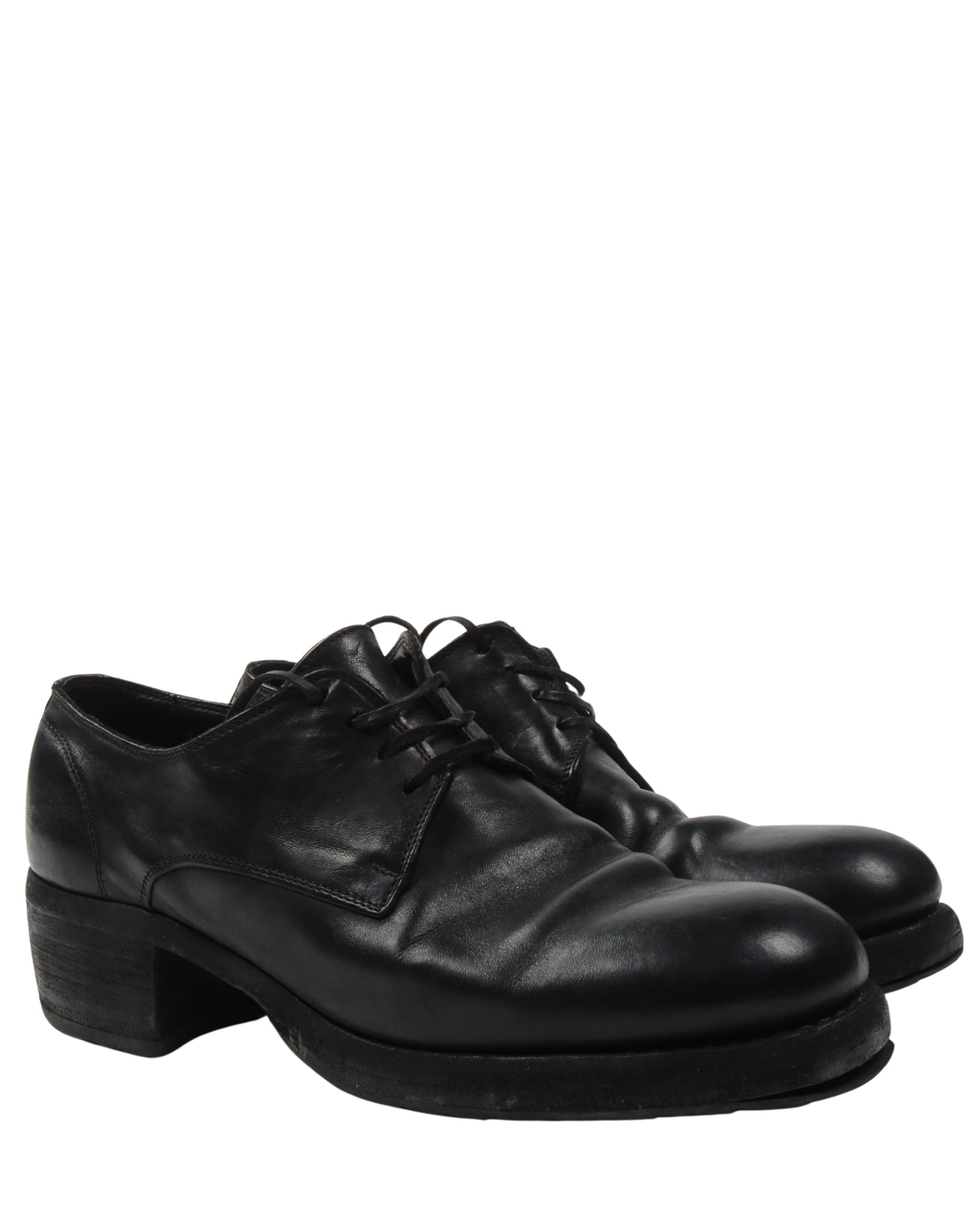 GUIDI 792Z Derby Boots for Men - Premium Leather Lace-Up Shoes for Casual & Formal Wear - Perfect for Office, Parties & Everyday Outfits
