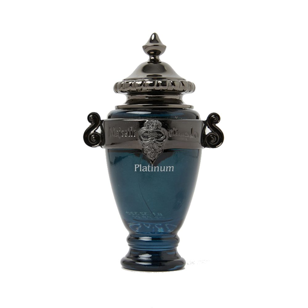 Majestic Platinum Eau De Parfum 100ml for Men - Luxury Long Lasting Fragrance for Date Night, Special Occasions & Daily Wear