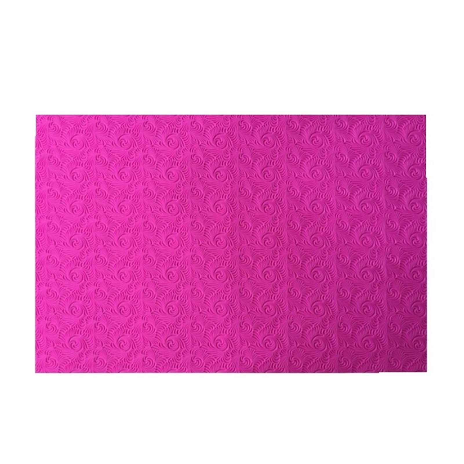 Spiral Lace Fondant Mold - Silicone Cake Decorating Mat for Wedding & Party Cakes