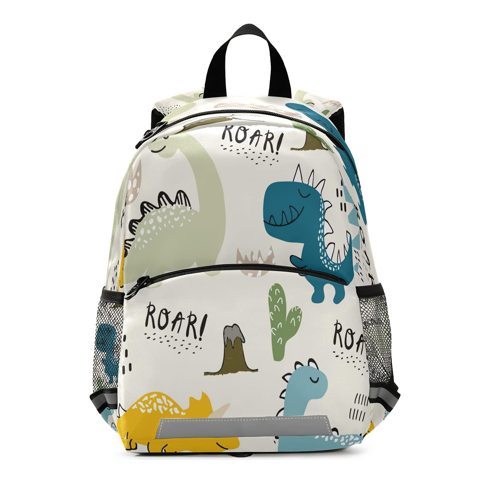 Dinosaur Backpack for Kids - Cute Toddler School Bag for Boys & Girls, Lightweight Kindergarten Backpack for Daycare & Outdoor Adventures
