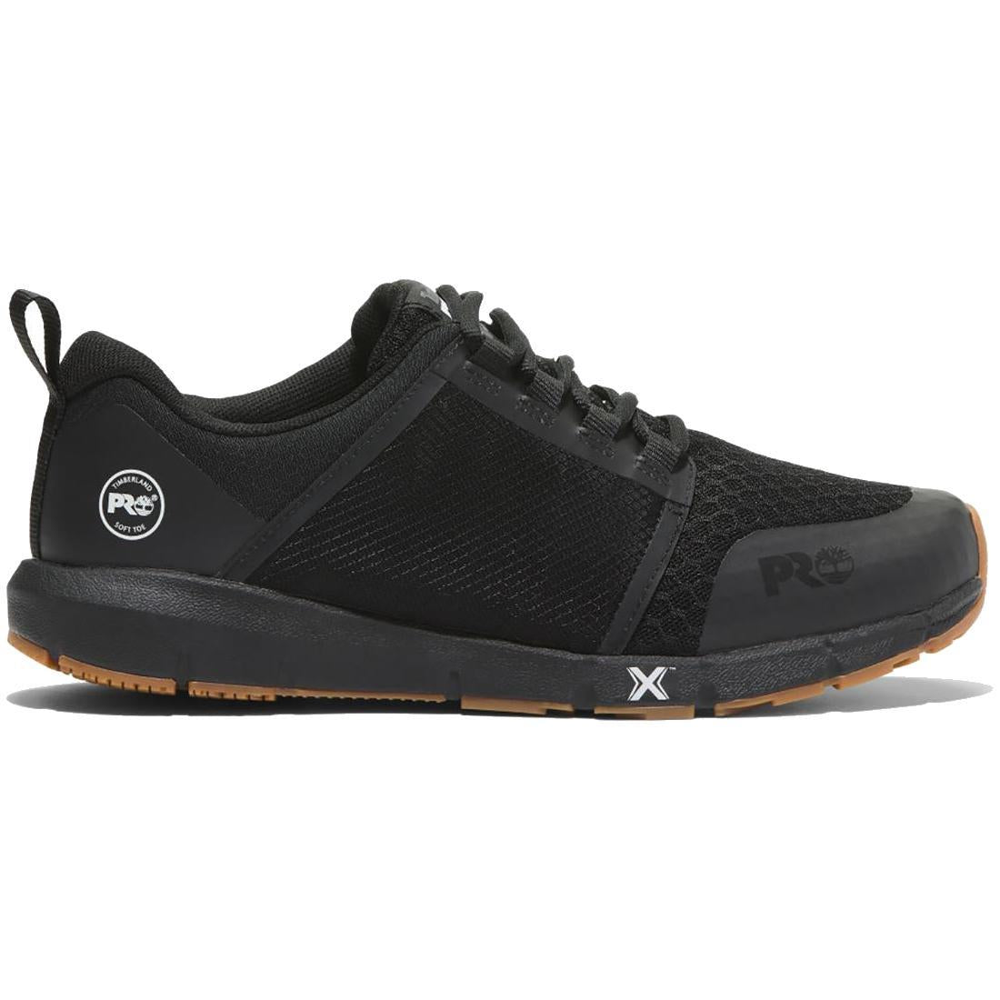 Radius Soft Toe Work Shoes - Black - Comfortable & Lightweight Safety Shoes for Men & Women - Perfect for Construction, Warehouse & Outdoor Work