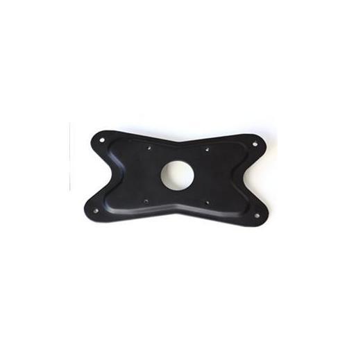 200x100mm Universal Adapter Plate - Heavy Duty Mounting Bracket for DIY Projects, Home Improvement, and Automotive Applications