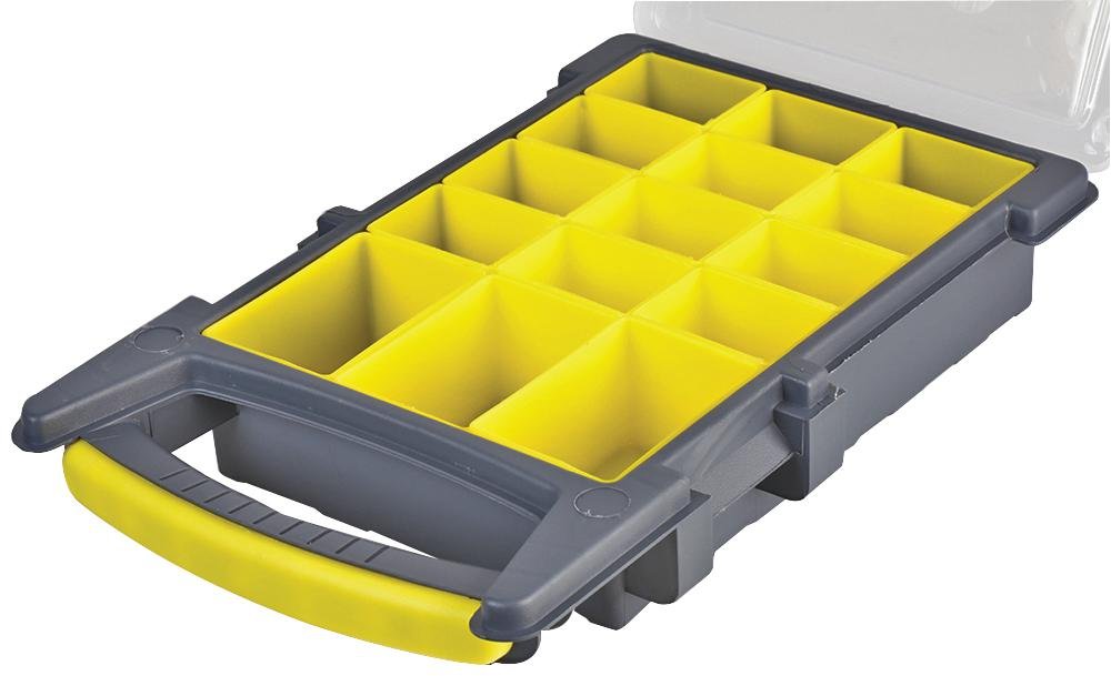 Waterproof Storage Case with Removable Compartments - Perfect for Travel, Camping & Home Organization | Durable Plastic Organizer Box for Tools, Crafts & Small Items