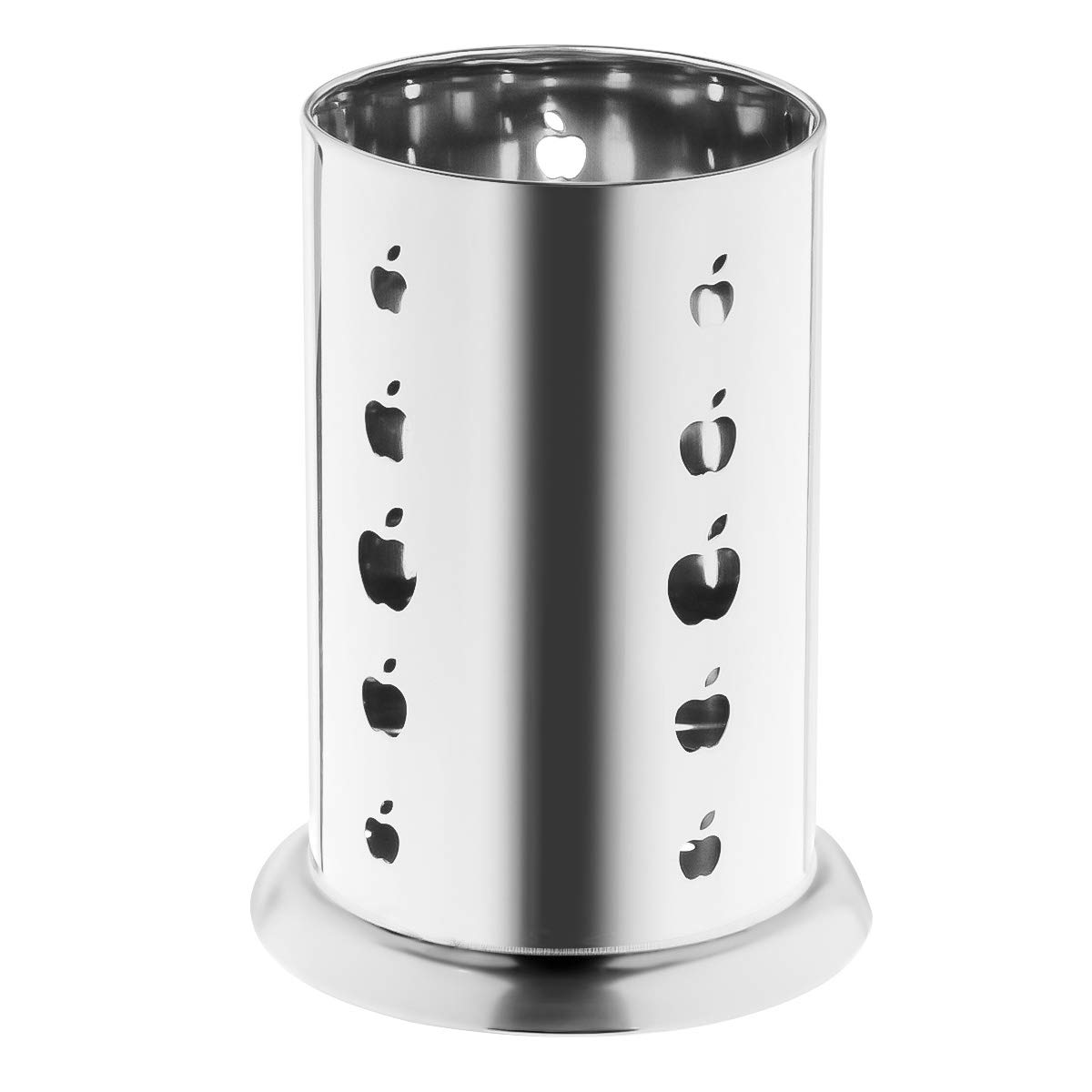 Stainless Steel Kitchen Utensil Organizer - Spatula & Cutlery Holder for Forks, Spoons, Kitchen Gadgets - Perfect for Countertop Storage & Dining Table Organization
