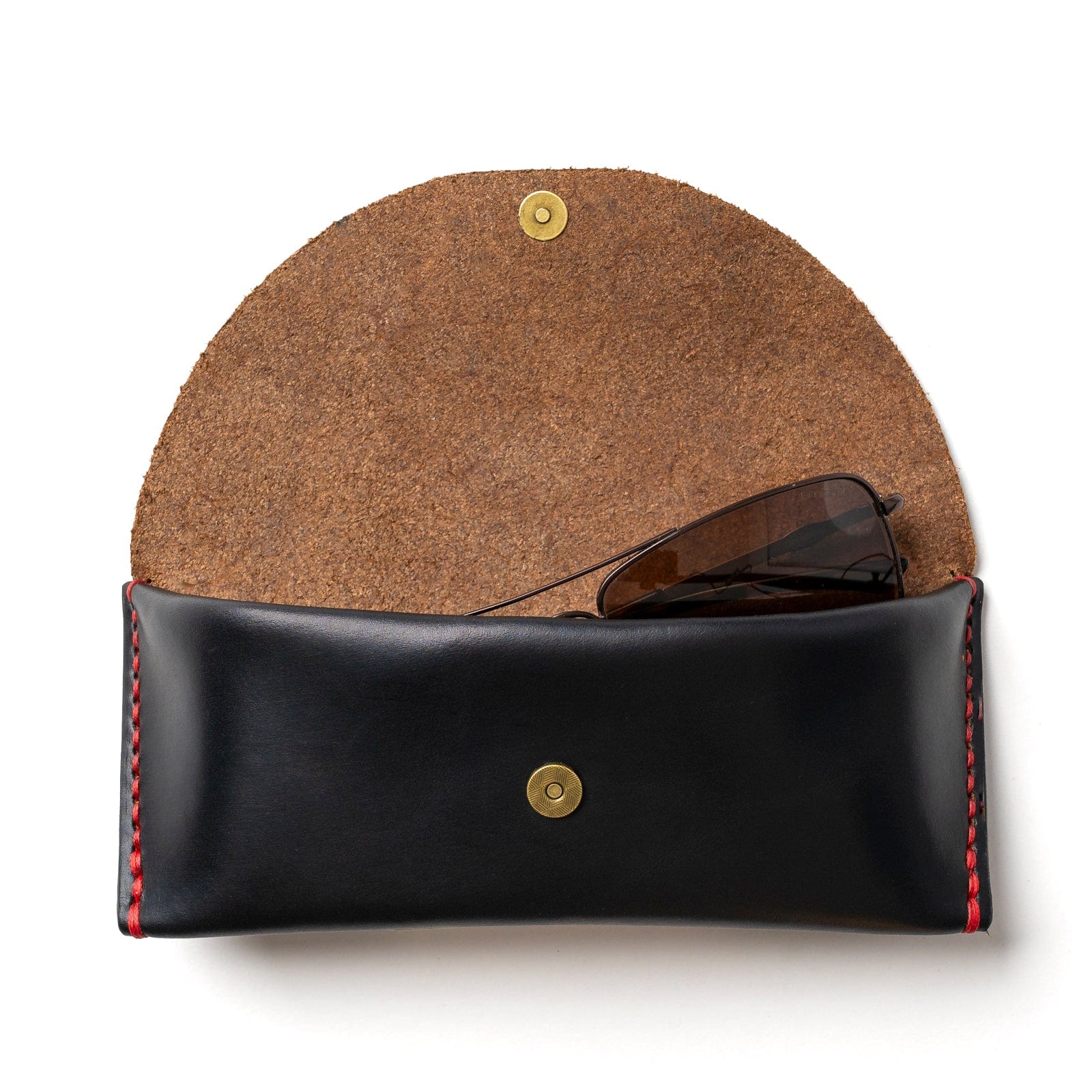 Premium Leather Sunglasses Case - Durable & Stylish Eyewear Holder for Men & Women - Perfect for Travel, Outdoor Activities & Daily Use