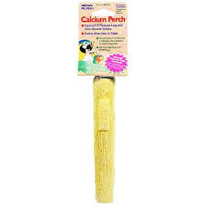 Penn Plax Calcium Perch X Small - Natural Bird Perch for Small Birds - Perfect for Parakeets, Finches & Canaries - Cage Accessory for Healthy Beak & Claw Maintenance