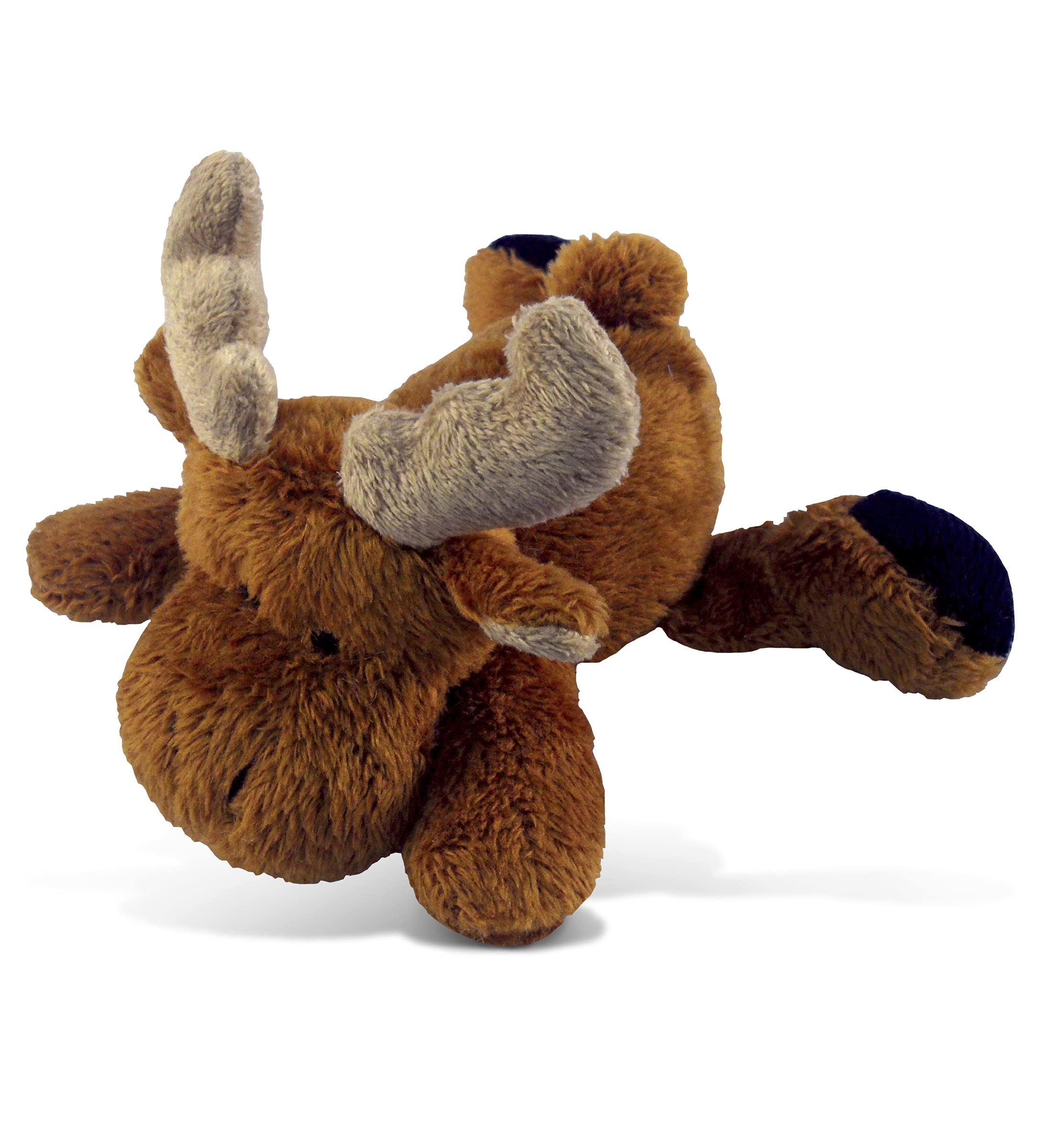 Cute Brown Moose Plush Refrigerator Magnet - 4 Inch Fluffy Elk Stuffed Animal Fridge Decor for Kitchen, Office & Locker - Perfect for Home Decor, Gift Giving and Wildlife Enthusiasts