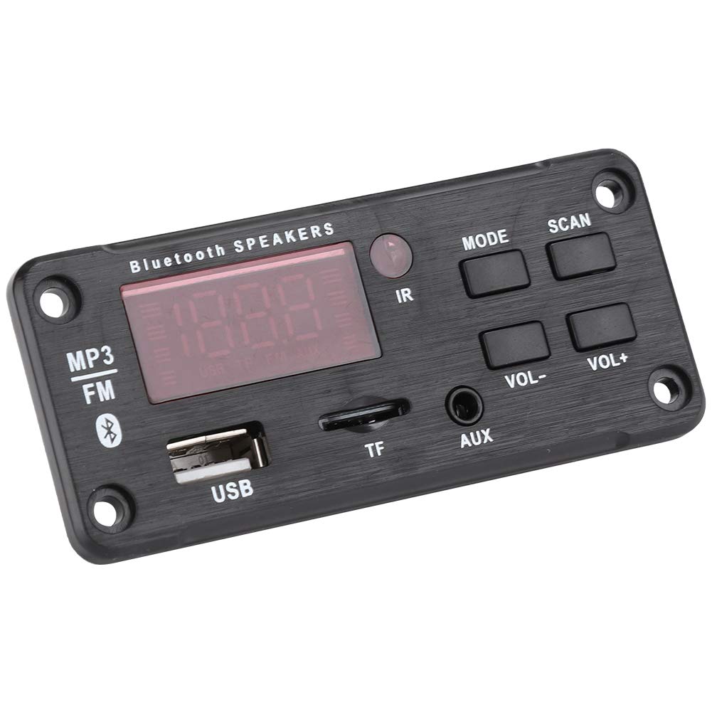 Shanrya Bluetooth 5.0 MP3 Car Speaker Module with Color Screen Display - Lightweight & Practical Car Audio Upgrade for Road Trips & Commuting
