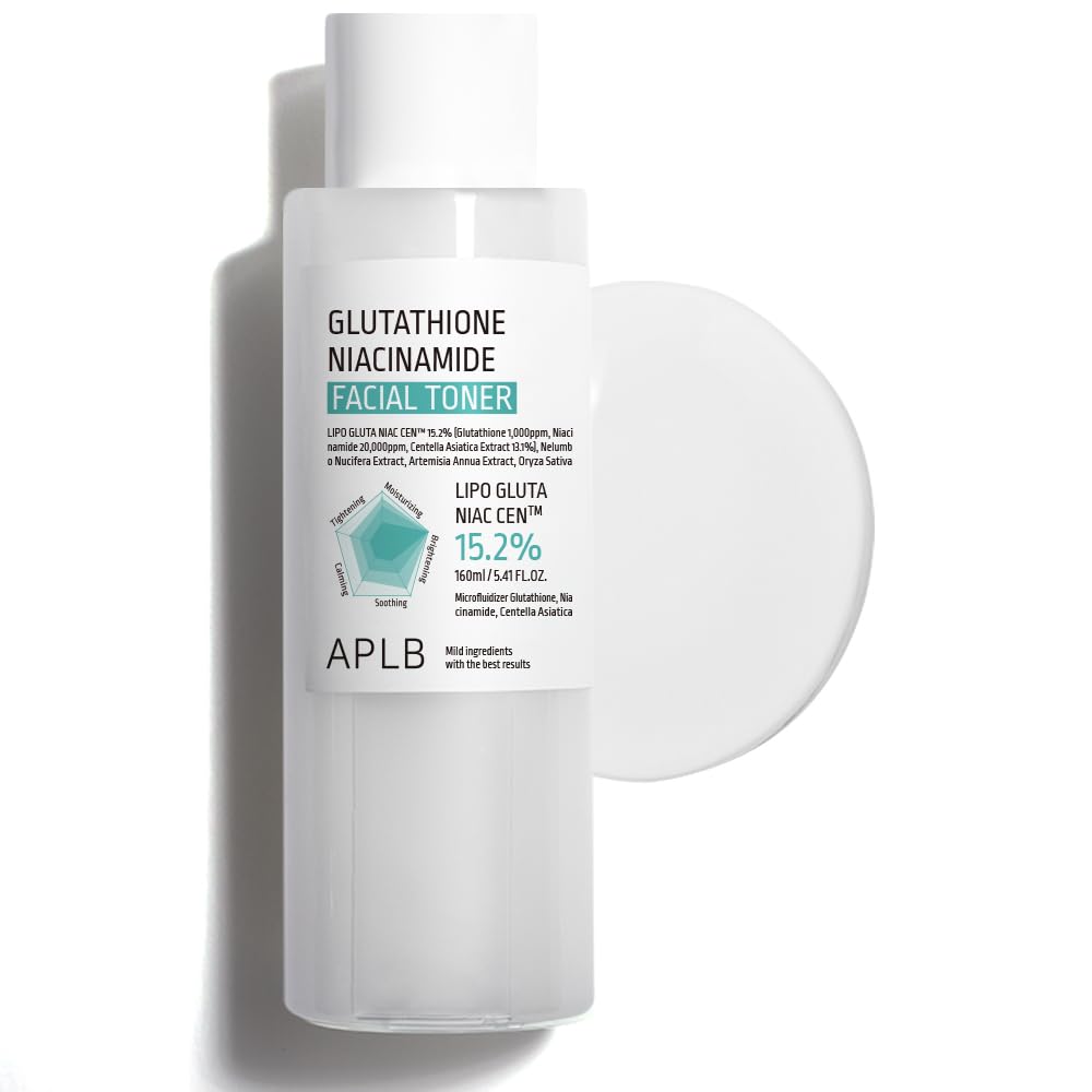 APLB Glutathione Niacinamide Toner - Korean Skincare for Moisture & Skin Texture | Brightening & Hydrating Facial Care