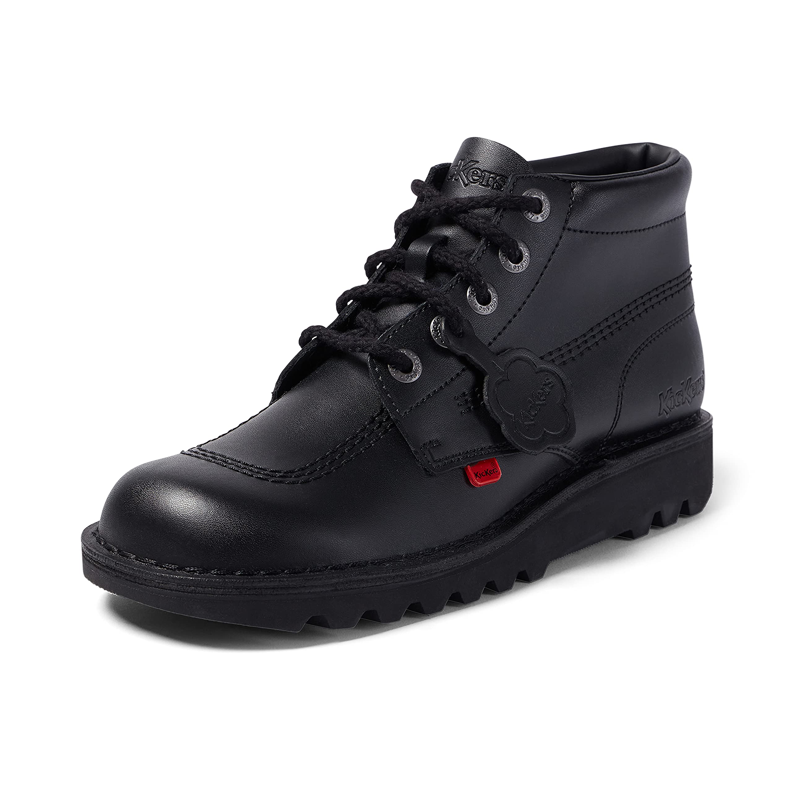Kickers Men's Classic Leather Ankle Boots - Comfortable & Stylish Casual Shoes for Everyday Wear, Outdoor Walking & Urban Fashion