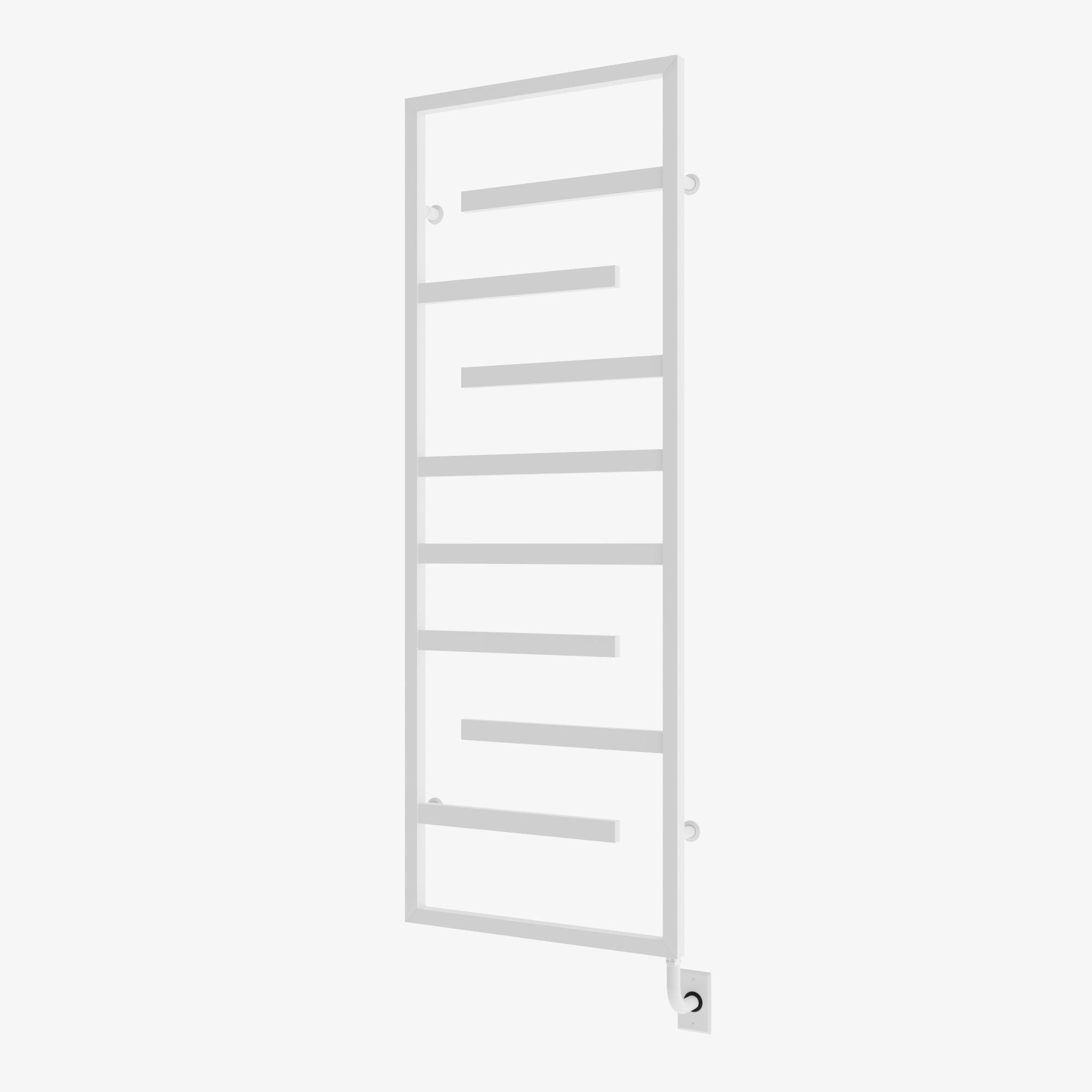 Tuzio Vasto Hardwired or Plug-In Bathroom Towel Warmer - 23.5